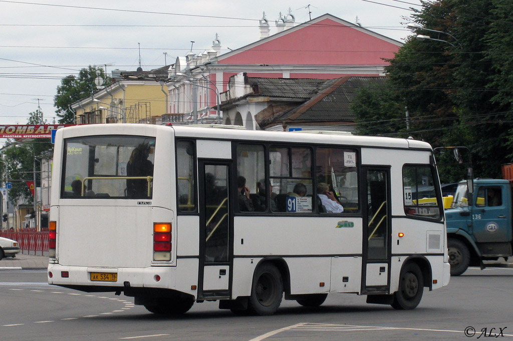 Ярославская область, ПАЗ-320402-03 № АК 534 76