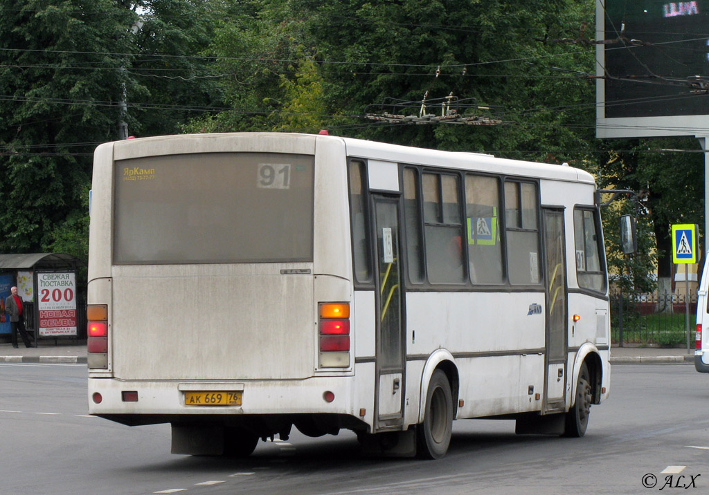 Ярославская область, ПАЗ-320412-03 № АК 669 76