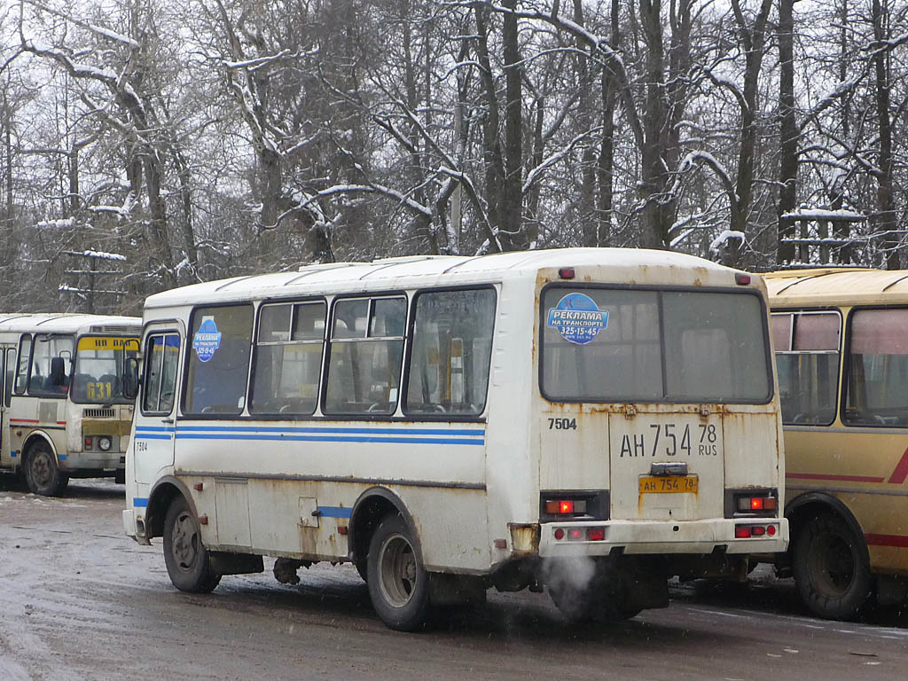 Ленинградская область, ПАЗ-32053 № 7504