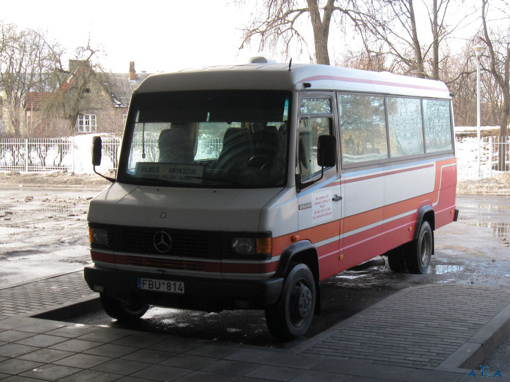 Литва, Mercedes-Benz T2 614D № FBU 814