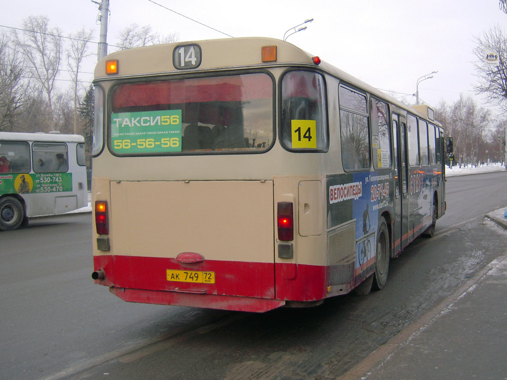 Тюменская область, MAN 789 SÜ240 № АК 749 72