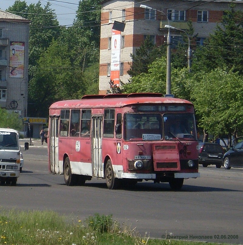 Хабаровский край, ЛиАЗ-677М № 442