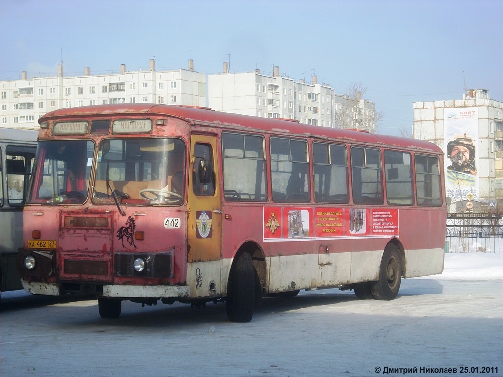 Хабаровский край, ЛиАЗ-677М № 442