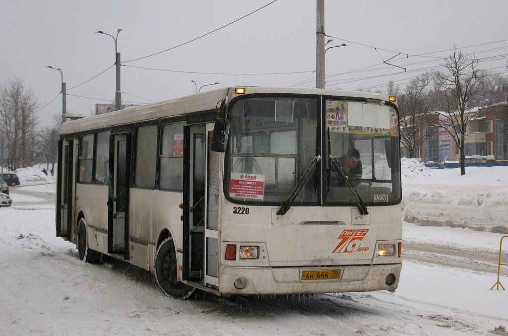 Санкт-Петербург, ЛиАЗ-5256.26 № 3220