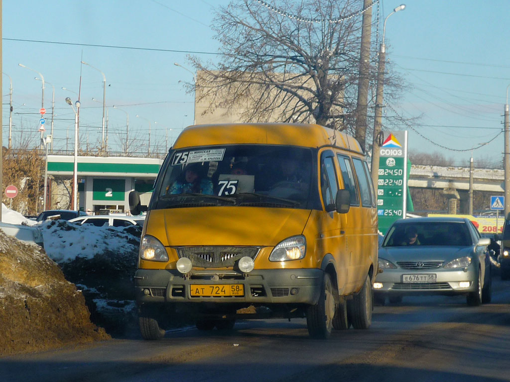 Пензенская область, ГАЗ-322132 (XTH, X96) № АТ 724 58