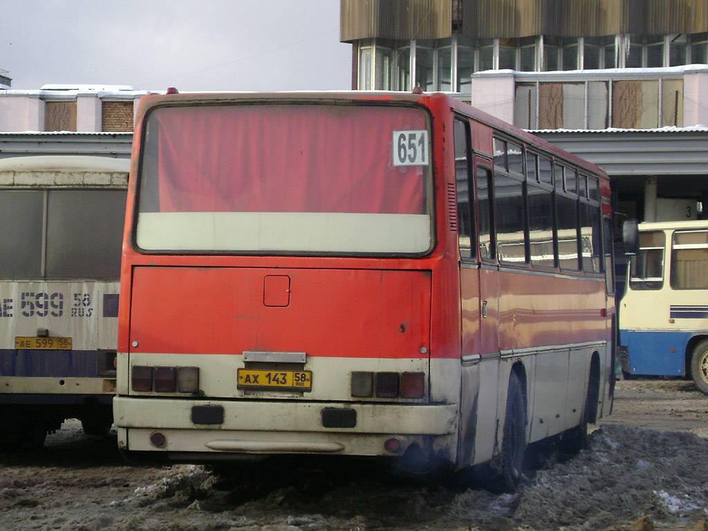 Пензенская область, Ikarus 256.54 № АХ 143 58