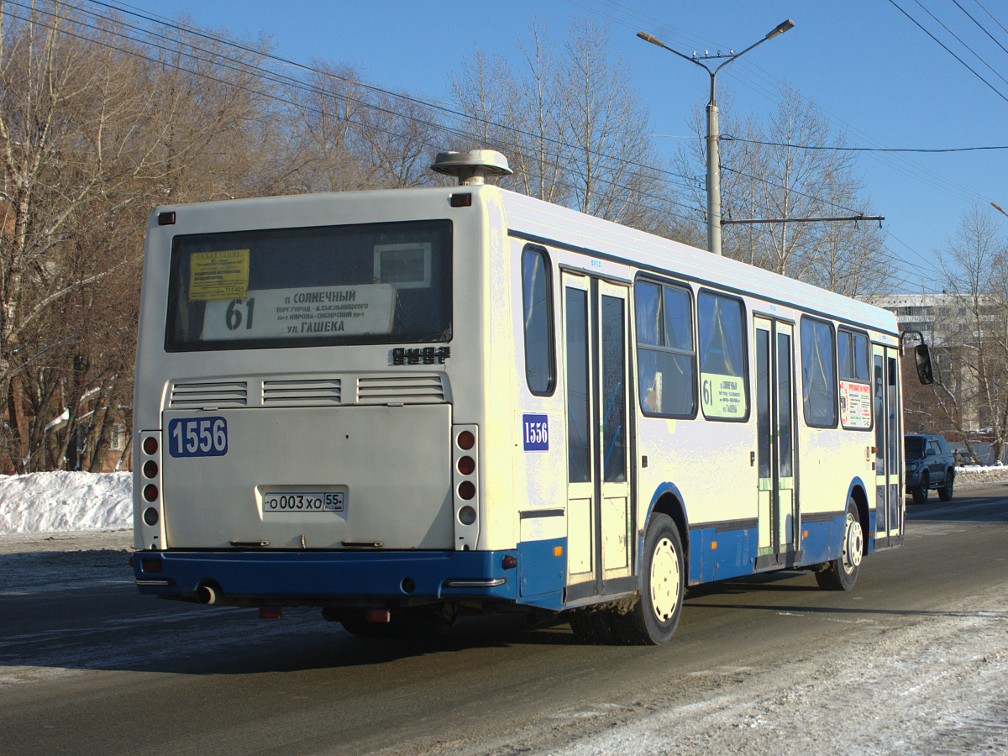 Омская область, ЛиАЗ-5256.45 № 1556