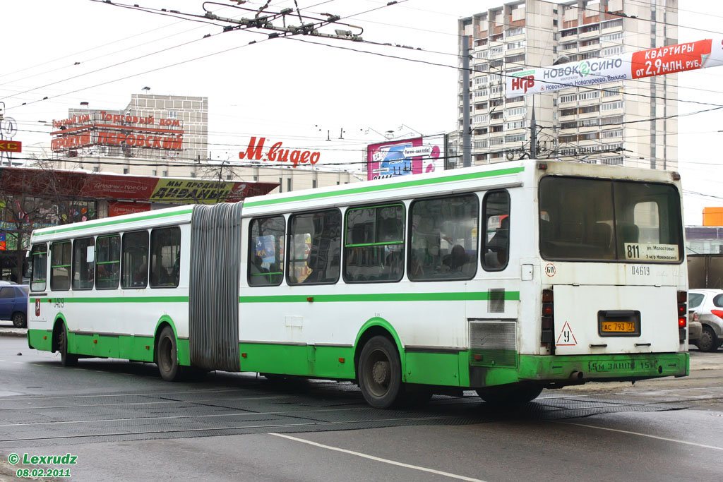 Москва, ЛиАЗ-6212.01 № 04619