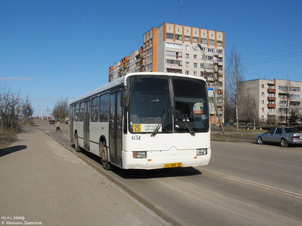 Псковская область, Mercedes-Benz O345 № 631