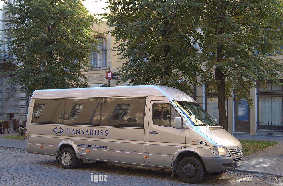 Латвия, Mercedes-Benz Sprinter W904 413CDI № GA-4922