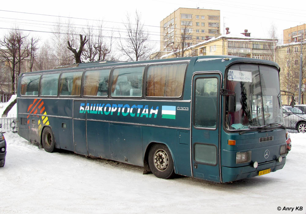 Башкортостан, Mercedes-Benz O303-15RHD № АУ 811 02