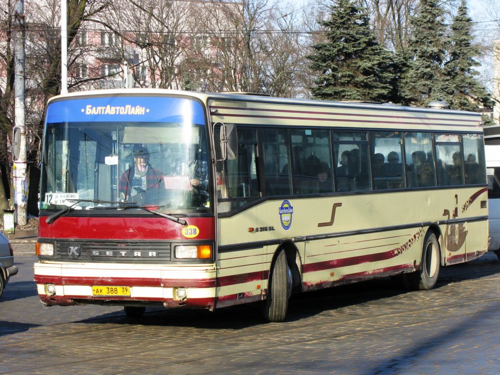 Калининградская область, Setra S215SL № 338