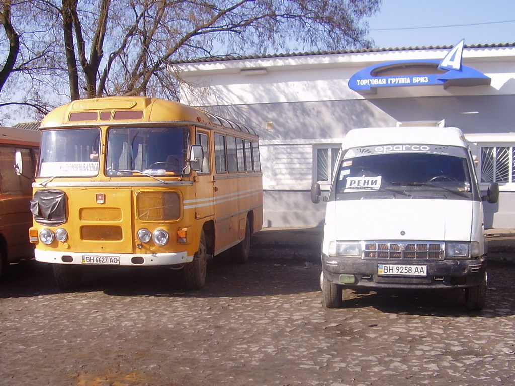 Одесская область, ПАЗ-672М № BH 6627 AO; Одесская область, ГАЗ-2705 № BH 9258 AA