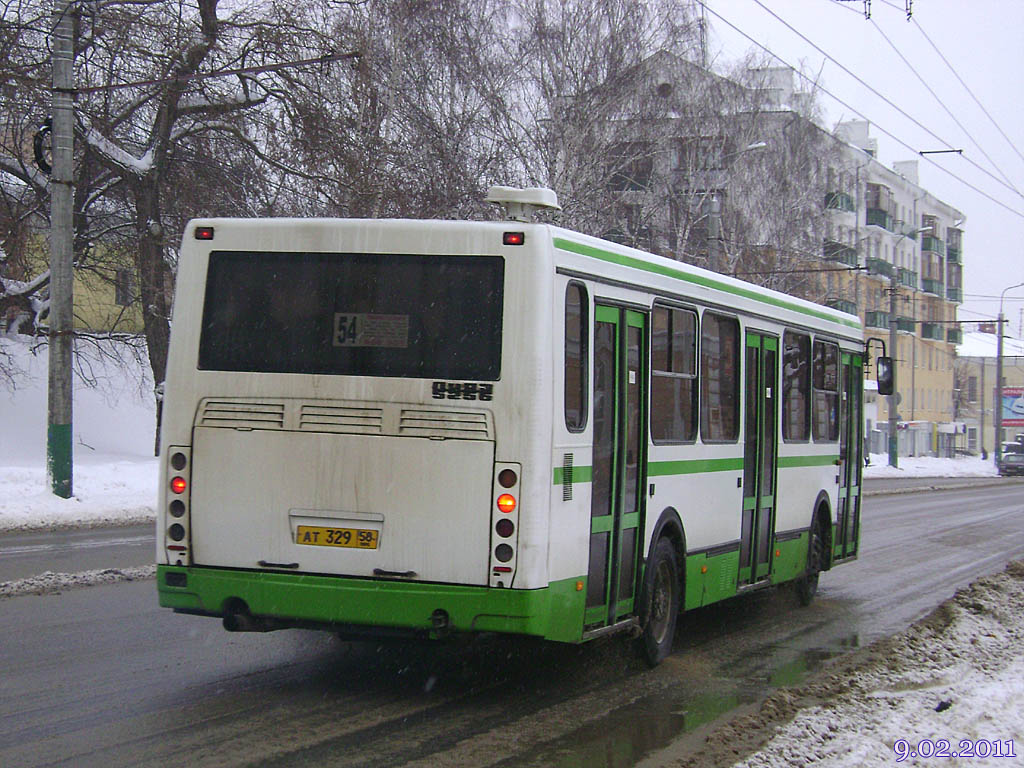 Пензенская область, ЛиАЗ-5256.45 № АТ 329 58