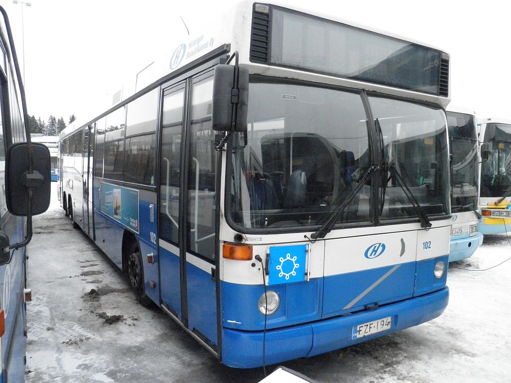 Финляндия, Carrus K204 City L № 102