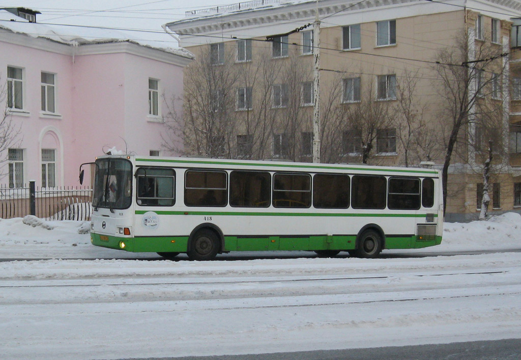 Челябинская область, ЛиАЗ-5256.35 № 418