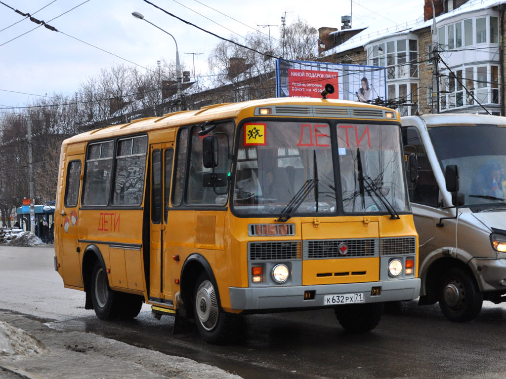 Тульская область, ПАЗ-32053-70 № К 632 РХ 71