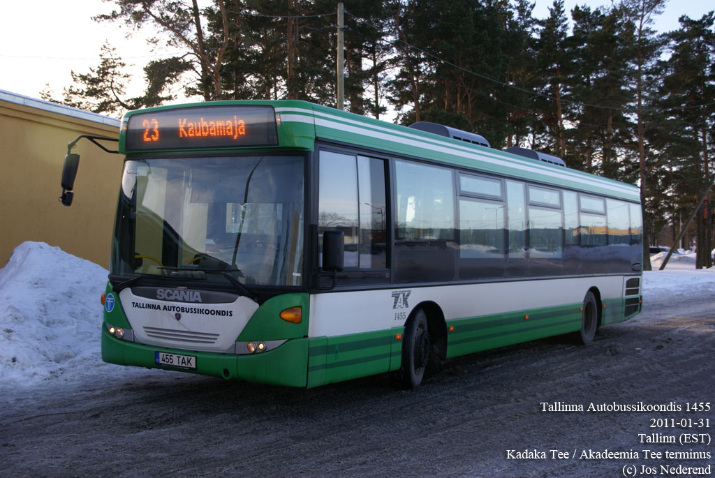 Эстония, Scania OmniLink II № 1455