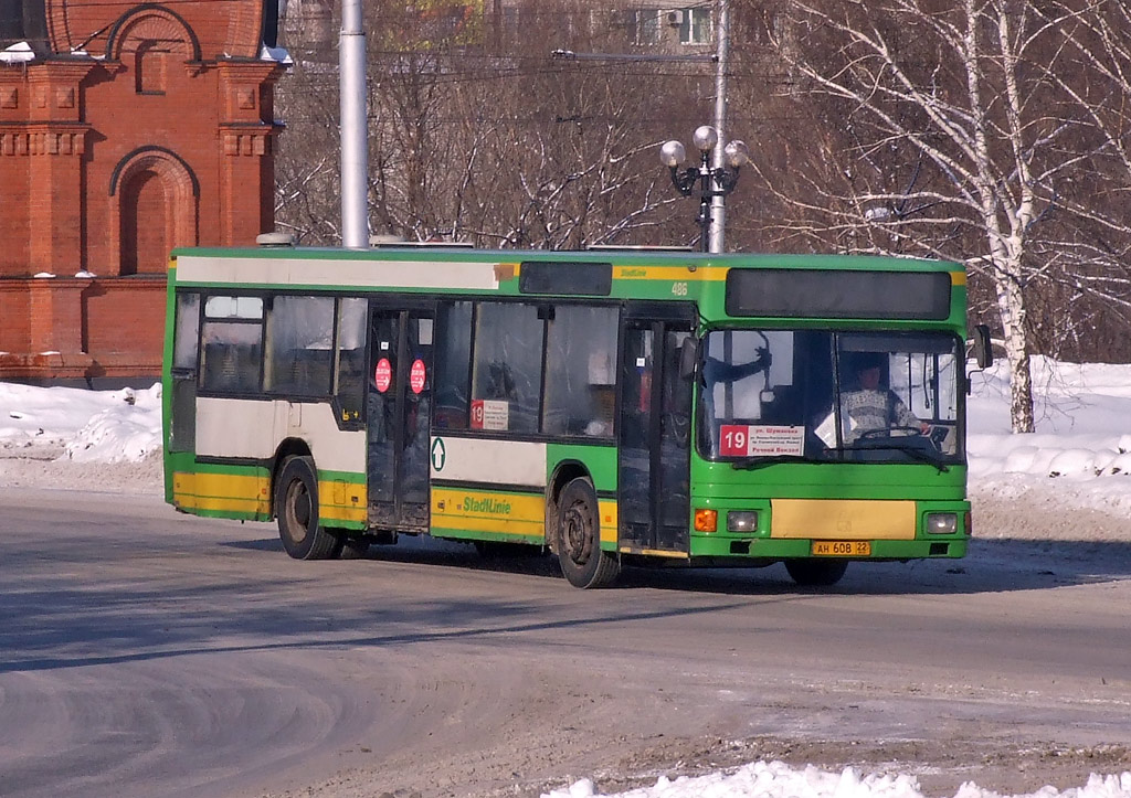 Altayskiy kray, MAN A10 NL202 # АН 608 22