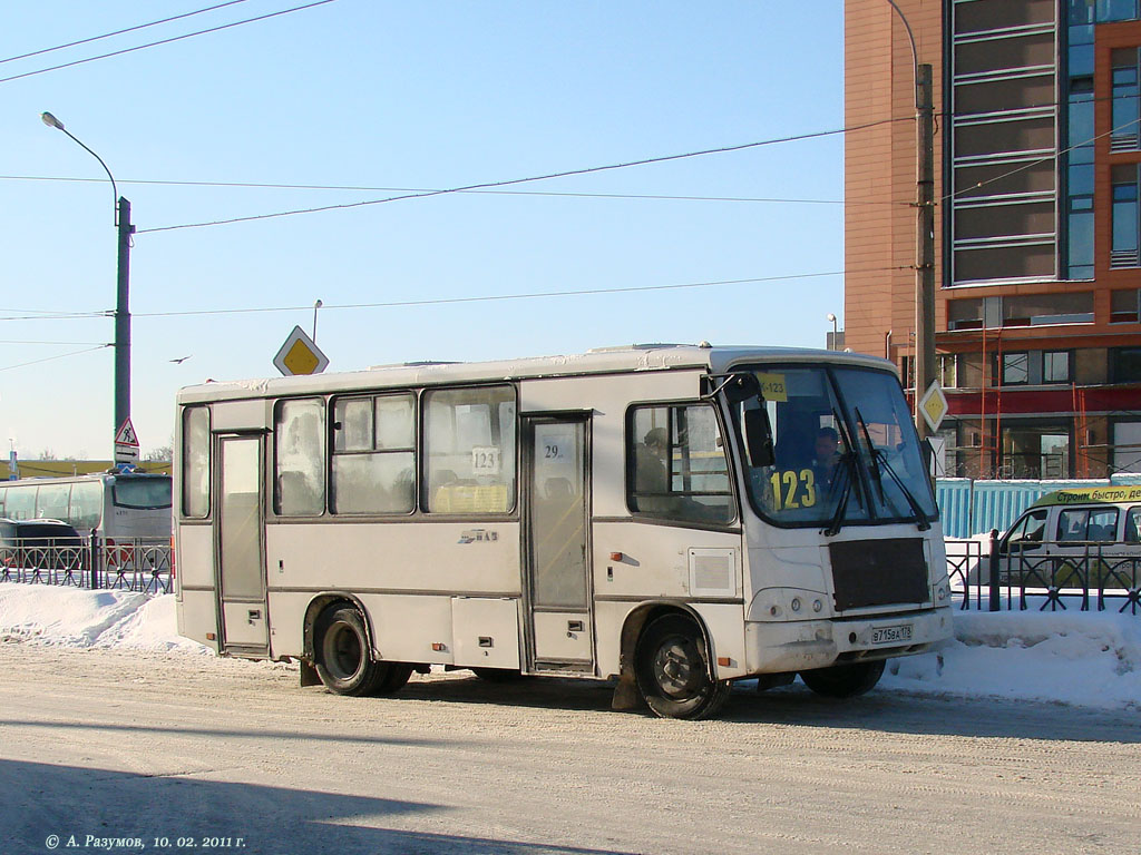 Санкт-Петербург, ПАЗ-320402-03 № 110