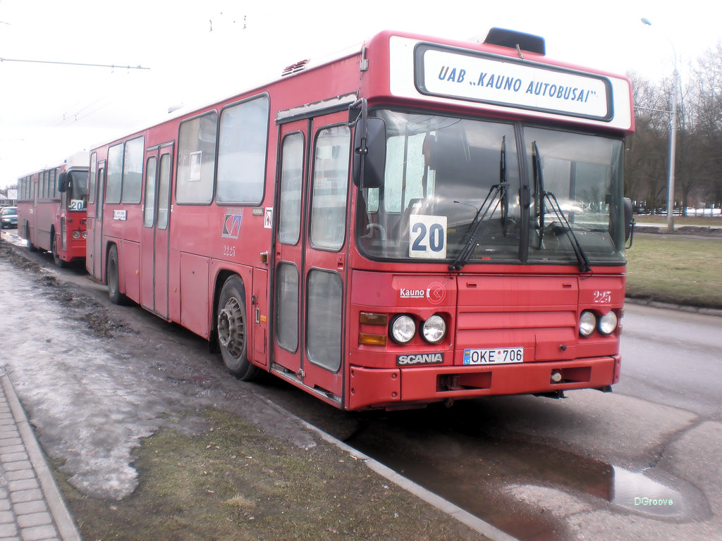 Литва, Scania CN113CLB № 225