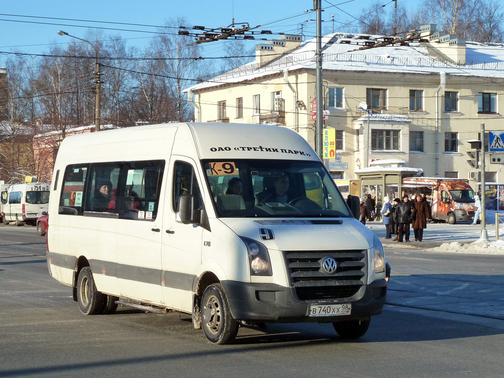 Санкт-Пецярбург, БТД-2219 (Volkswagen Crafter) № В 740 ХХ 98