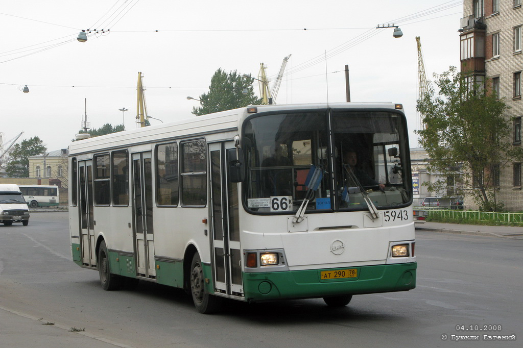 Санкт-Петербург, ЛиАЗ-5256.25 № 5943