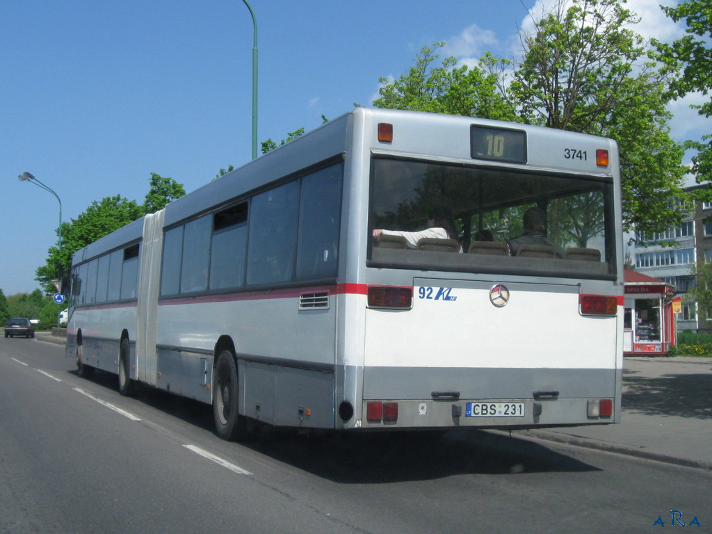 Литва, Mercedes-Benz O405GN № 92