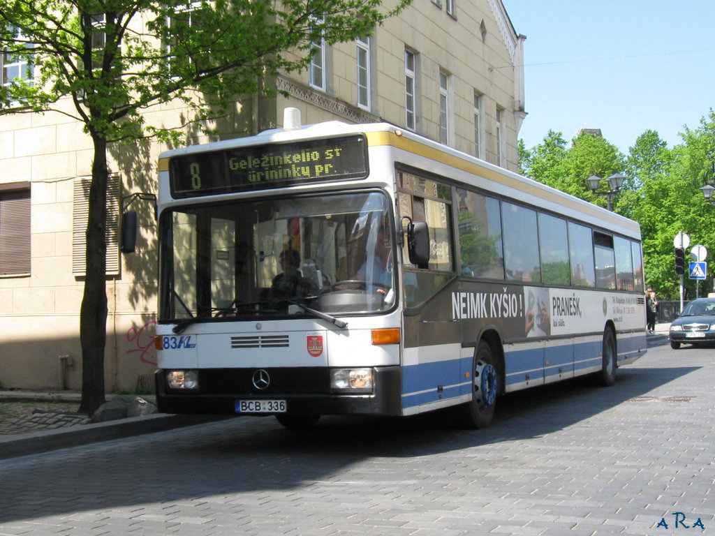 Литва, Mercedes-Benz O405N № 83