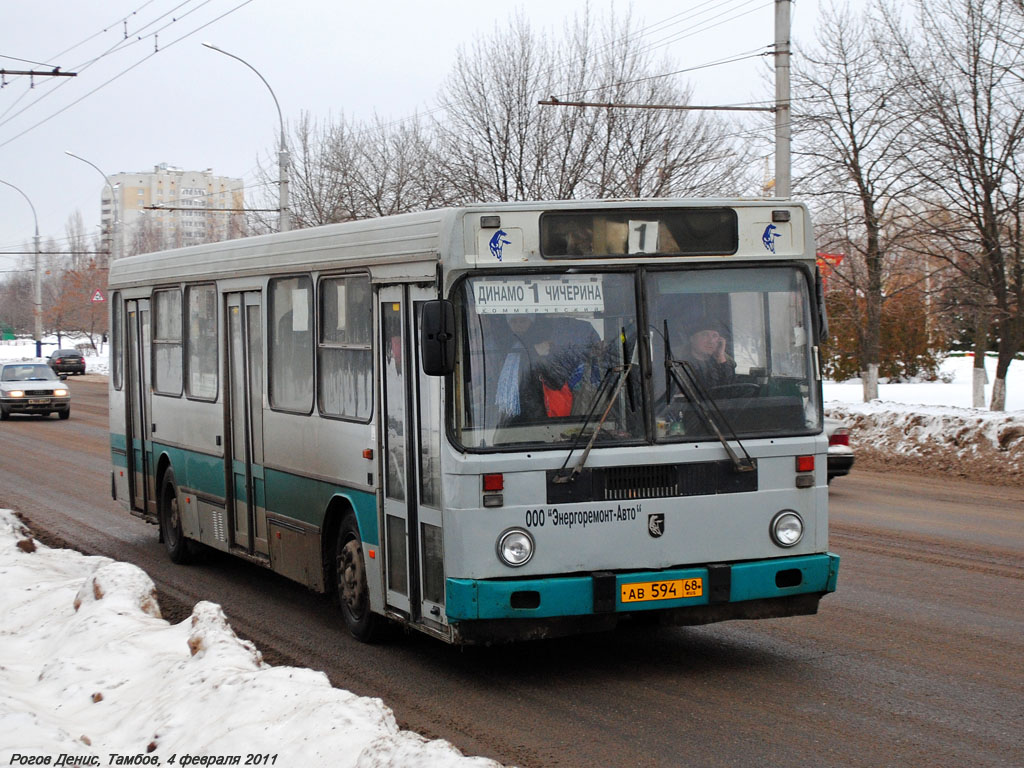 Тамбовская область, ЛиАЗ-5256.00 № АВ 594 68