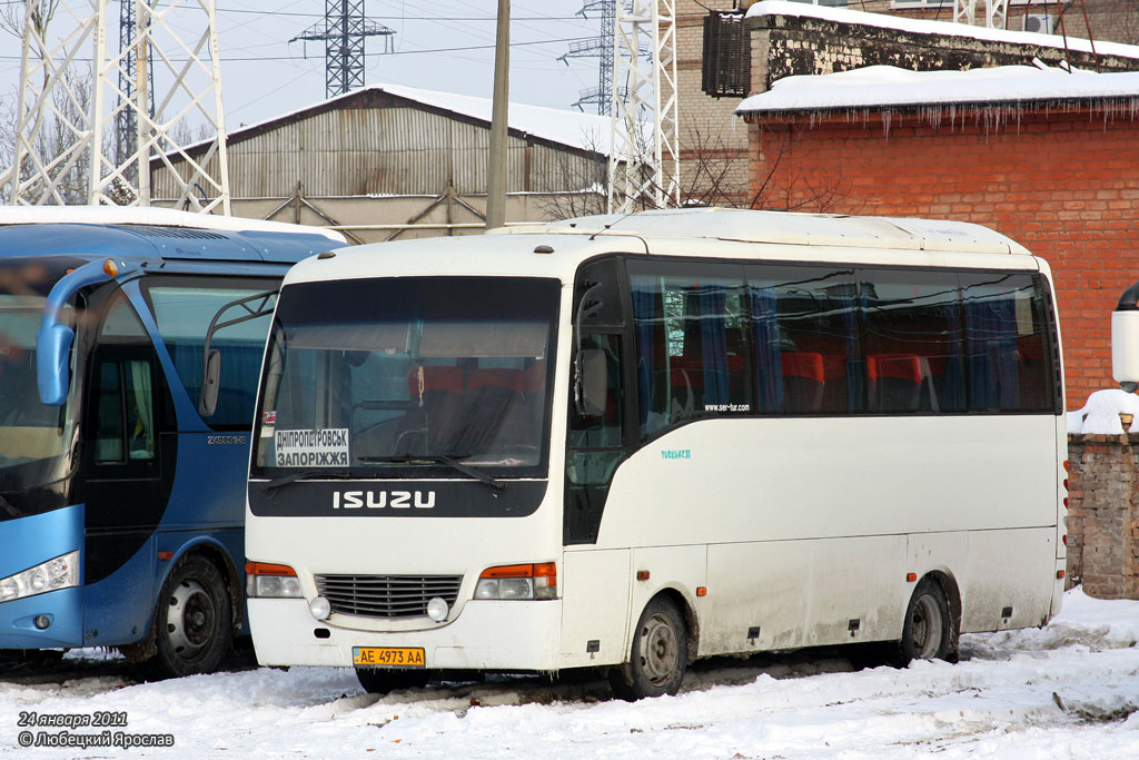 Днепропетровская область, Anadolu Isuzu Turquoise № AE 4973 AA