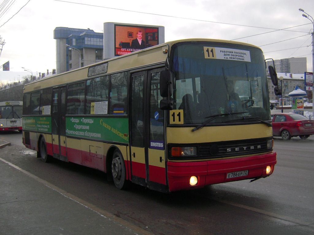 Тюменская область, Setra S215SL № Е 786 ЕР 72