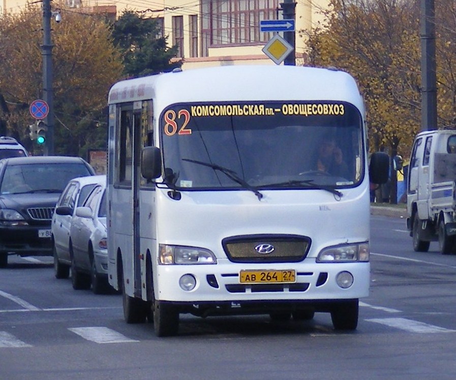 Хабаровский край, Hyundai County SWB (группа ТагАЗ) № 4071