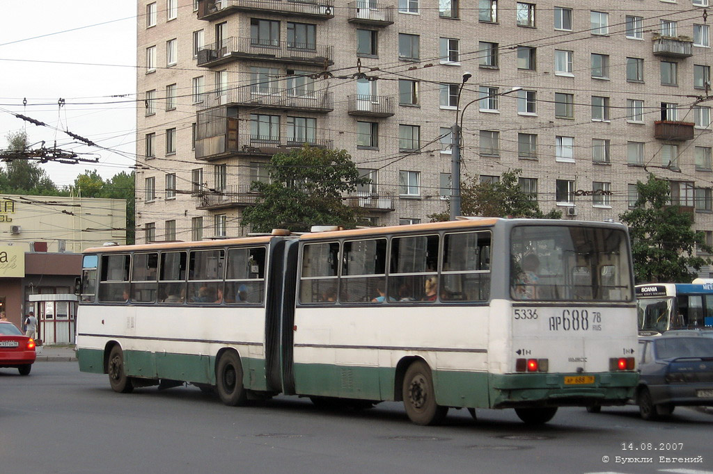 Санкт-Петербург, Ikarus 280.33O № 5336