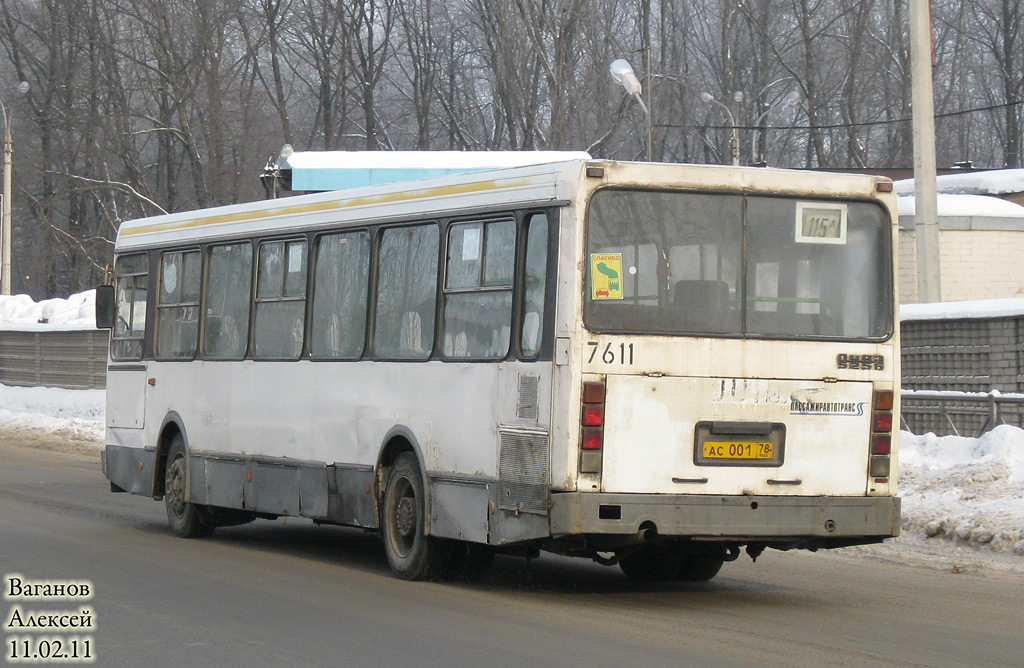 Санкт-Петербург, ЛиАЗ-5256.25 № 7611