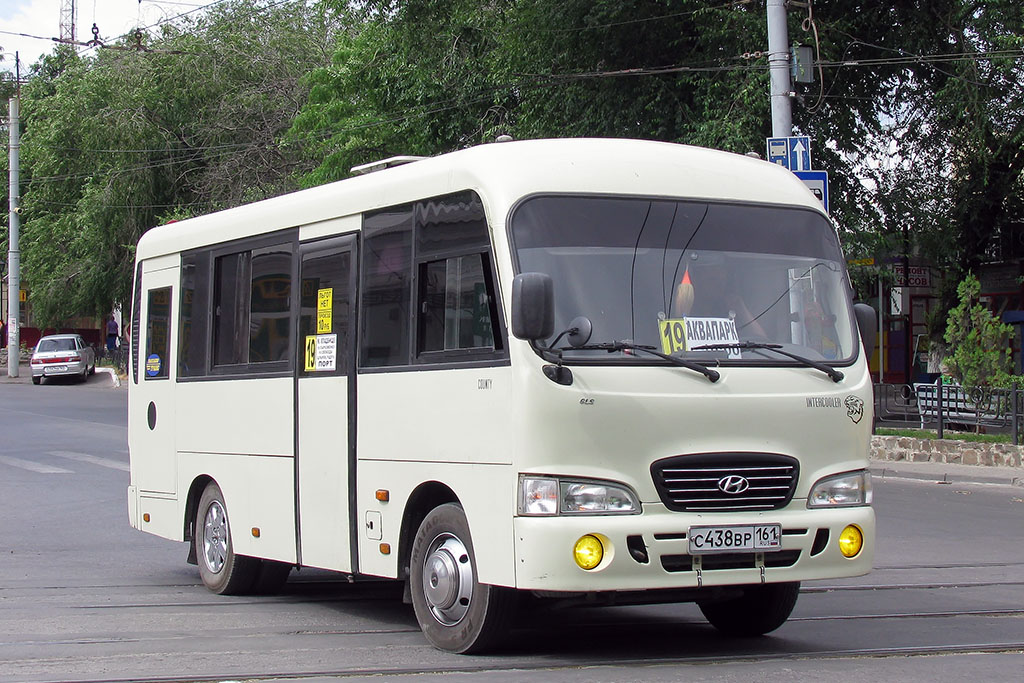 Ростовская область, Hyundai County SWB C08 (РЗГА) № С 438 ВР 161