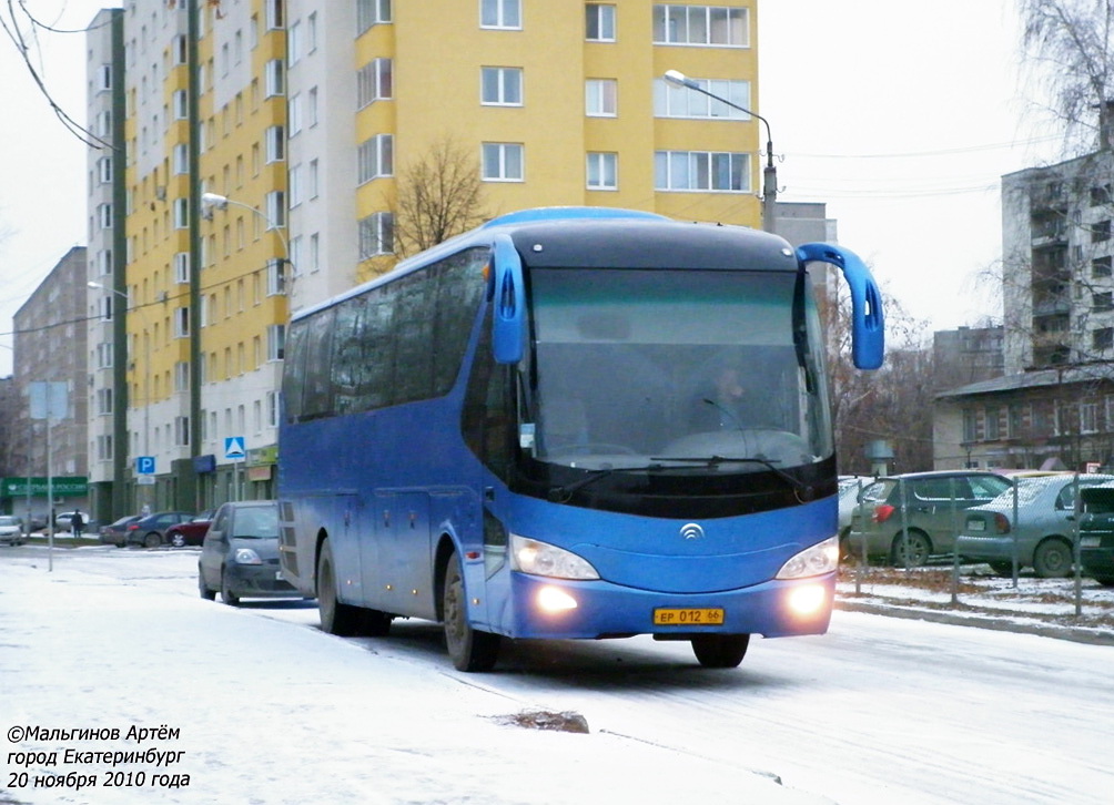 Свердловская область, Yutong ZK6129H № ЕР 012 66