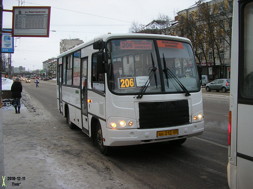 Тверская область, ПАЗ-320402-03 № АН 212 69