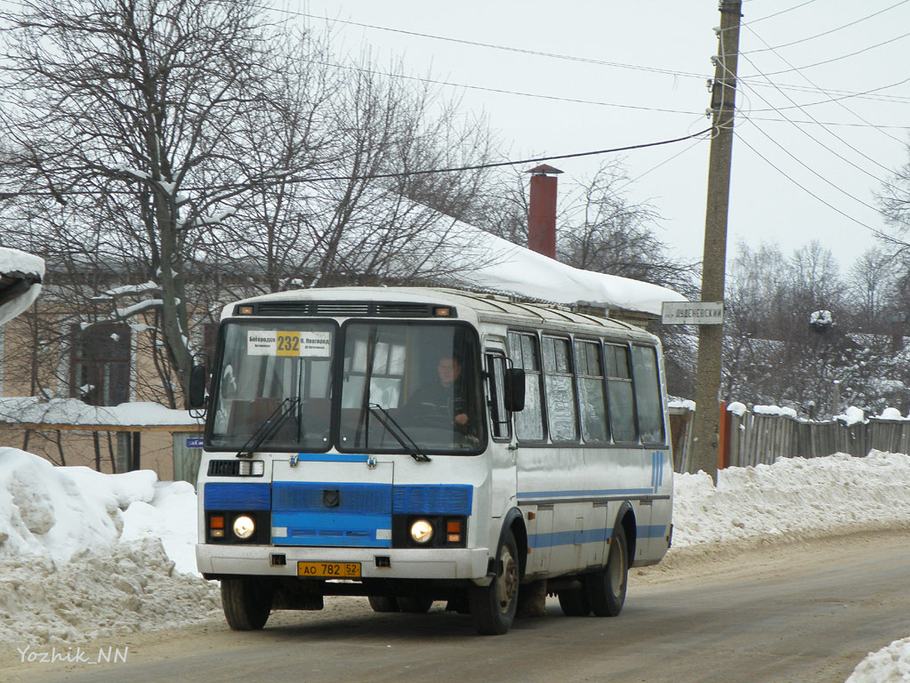 Нижегородская область, ПАЗ-4234 № АО 782 52