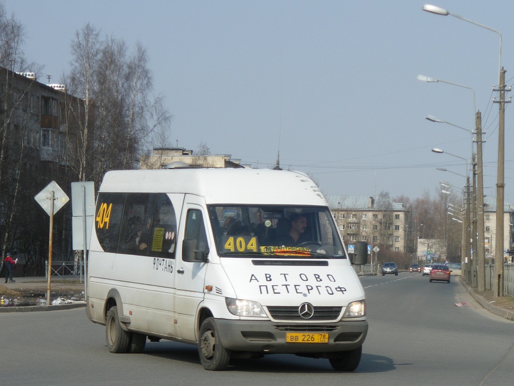 Sankt Petersburg, 904.663 (Mercedes-Benz Sprinter 413CDI) Nr. ВВ 226 78