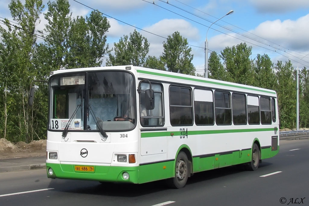 Yaroslavl region, LiAZ-5256.26 Nr. 304