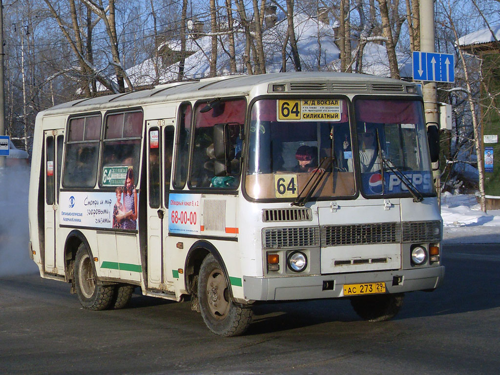 Архангельская область, ПАЗ-32054 № АС 273 29