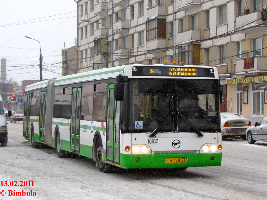 Москва, ЛиАЗ-6213.20 № 10183