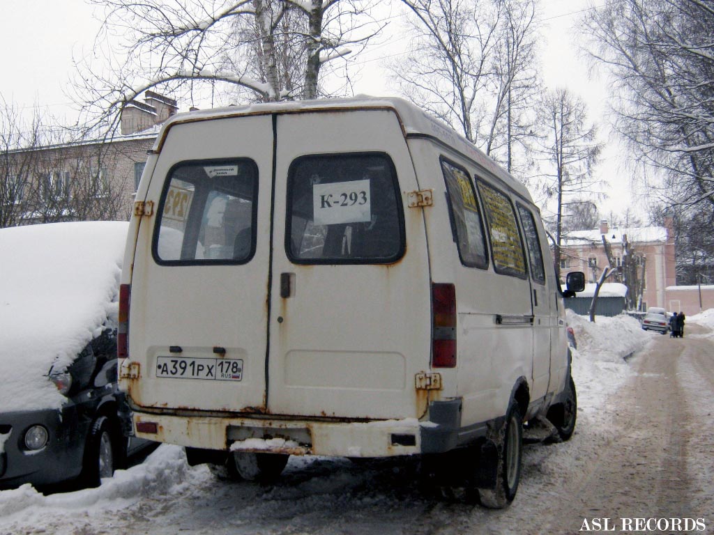 Санкт-Петербург, ГАЗ-3259 (X89-AY4) № А 391 РХ 178