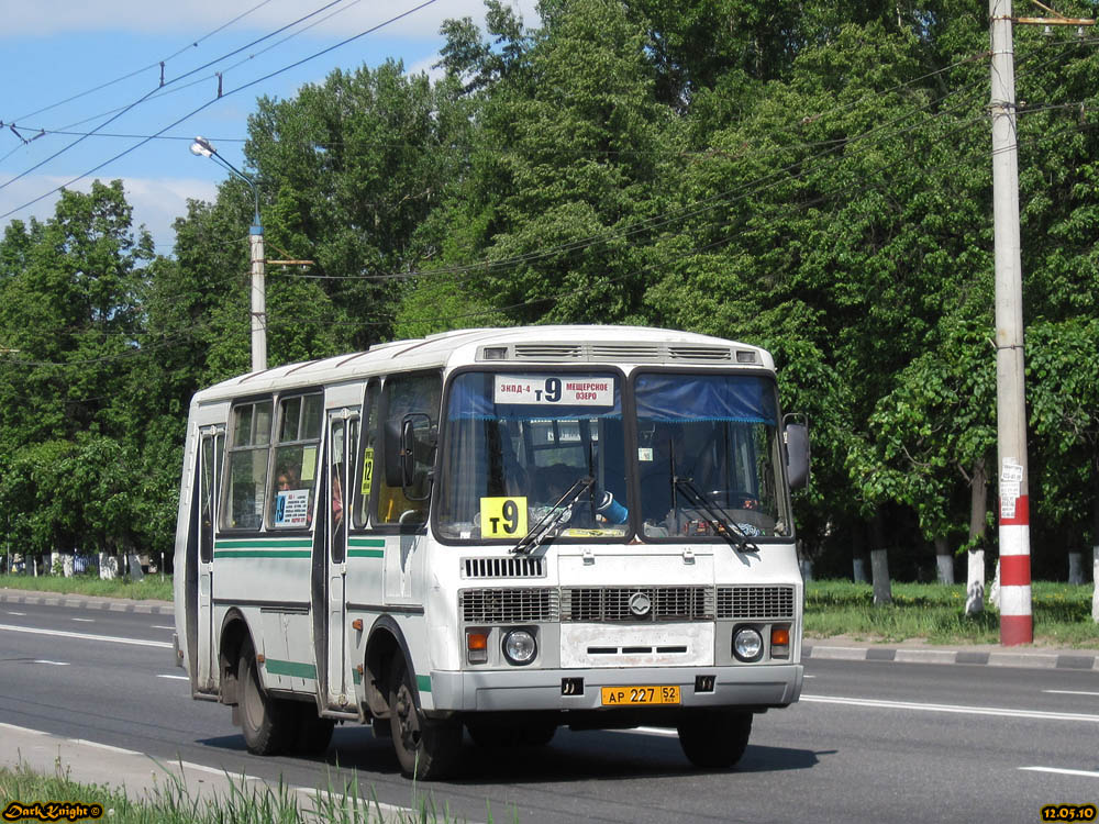 Nizhegorodskaya region, PAZ-32054 Nr. АР 227 52