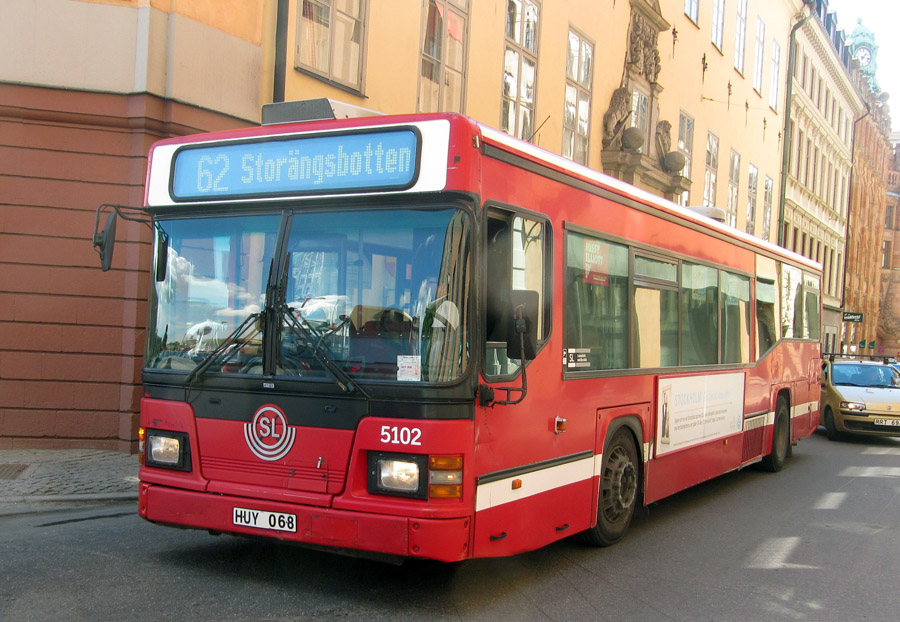 Швеция, Scania CN113CLL MaxCi № 5102