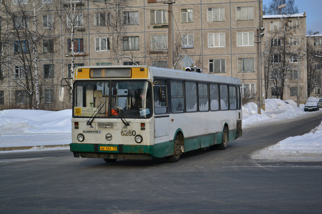 Санкт-Петербург, ЛиАЗ-5256.25 № 6280