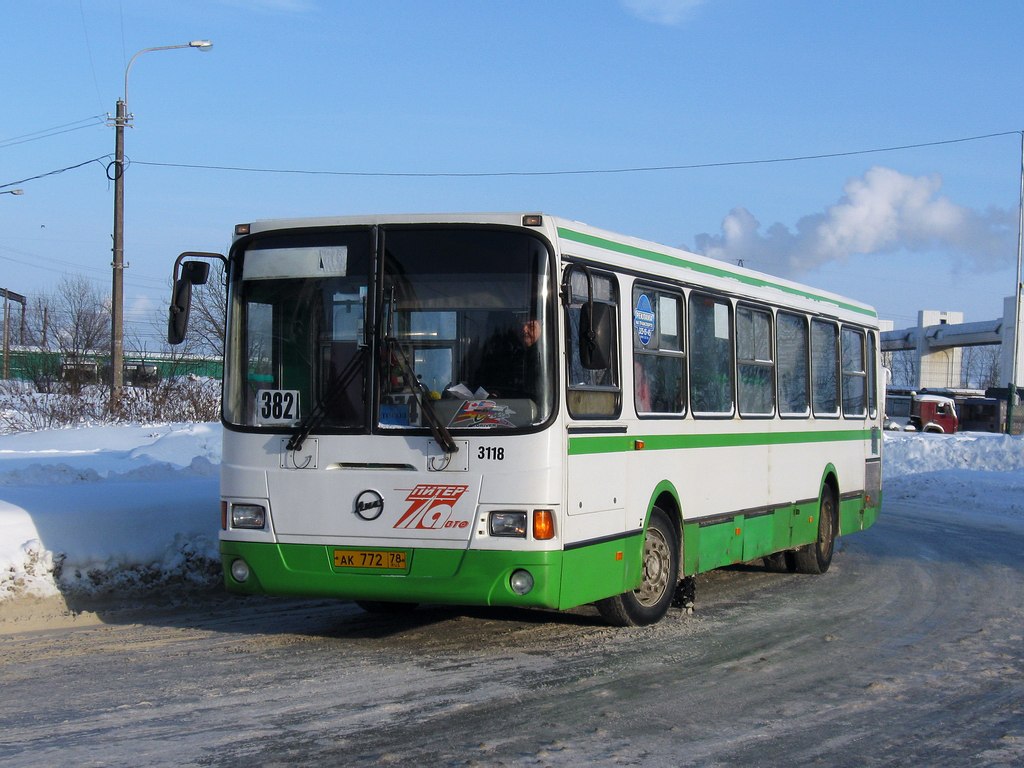 Санкт-Петербург, ЛиАЗ-5256.25 № 3118