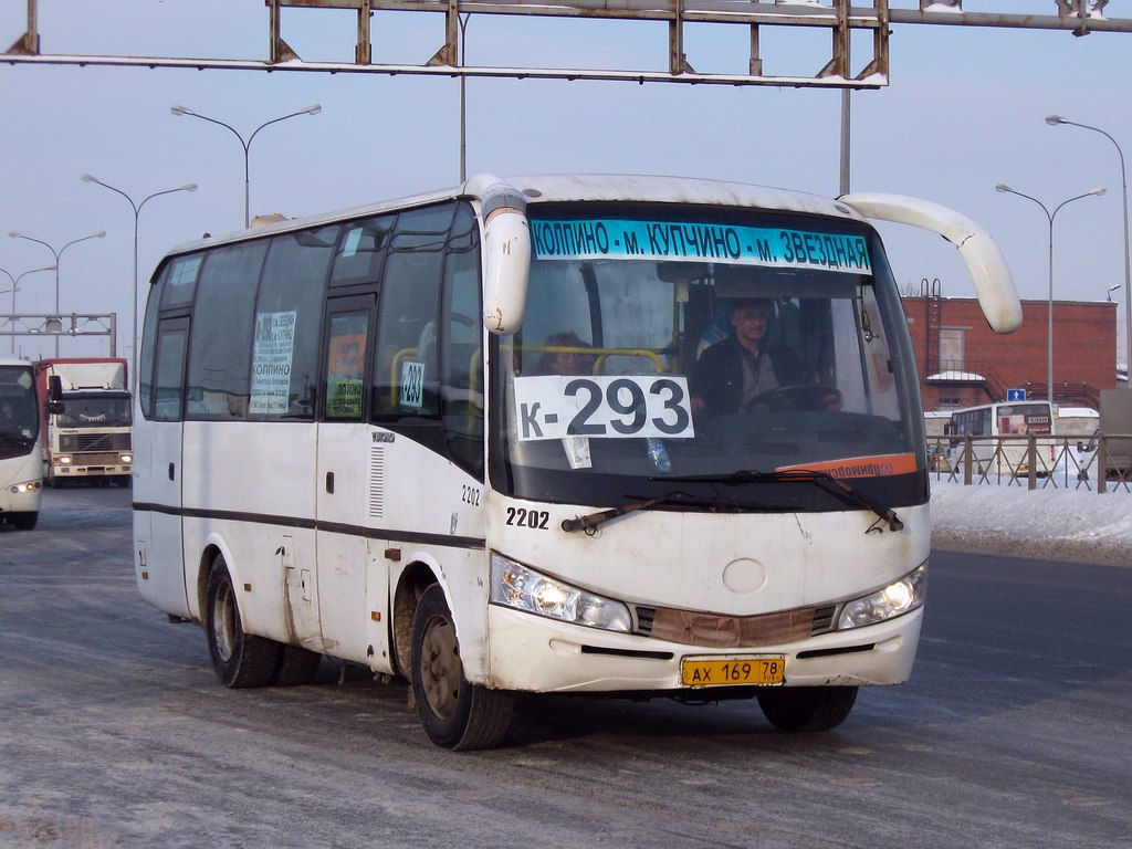 Санкт-Петербург, Yutong ZK6737D № 2202