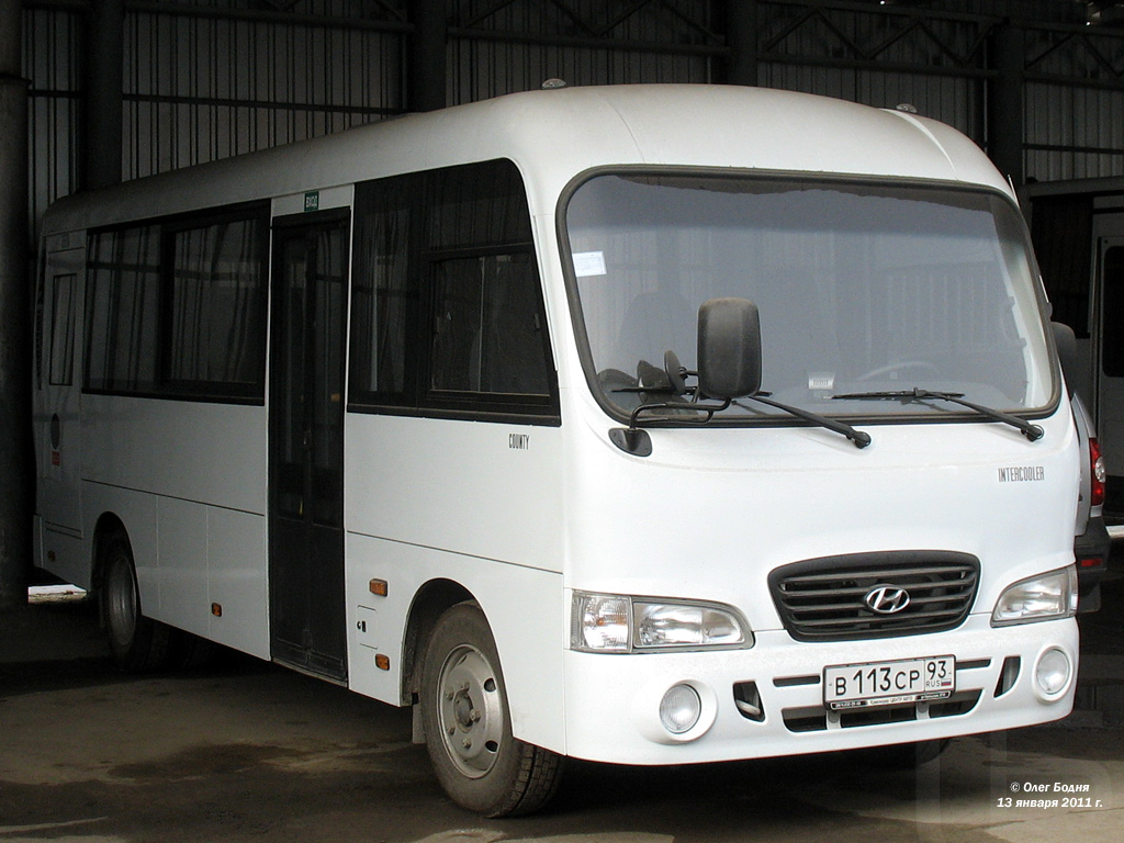 Краснодарский край, Hyundai County LWB C11 (ТагАЗ) № 812